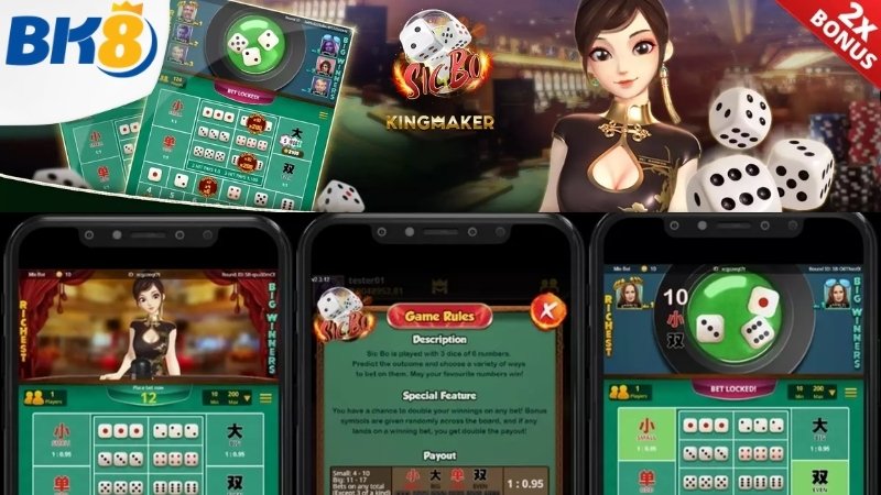 Tài xỉu BK8 - Game cược xí ngầu uy tín nhất 2026